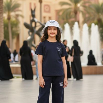 صورة طقم  صيفي بناتي GU